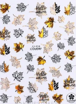 Nagelsticker Herbst