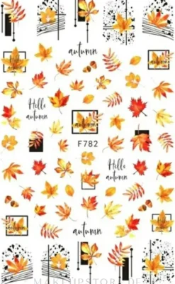 Nagelsticker Herbst