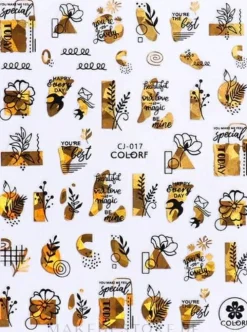 Nagelsticker Herbst