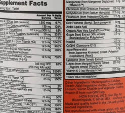 Nahrungsergänzungsmittel Adam Multivitamine für Männer