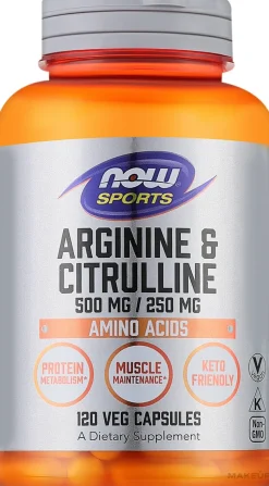Nahrungsergänzungsmittel Aminosäuren Arginin und Citrullin