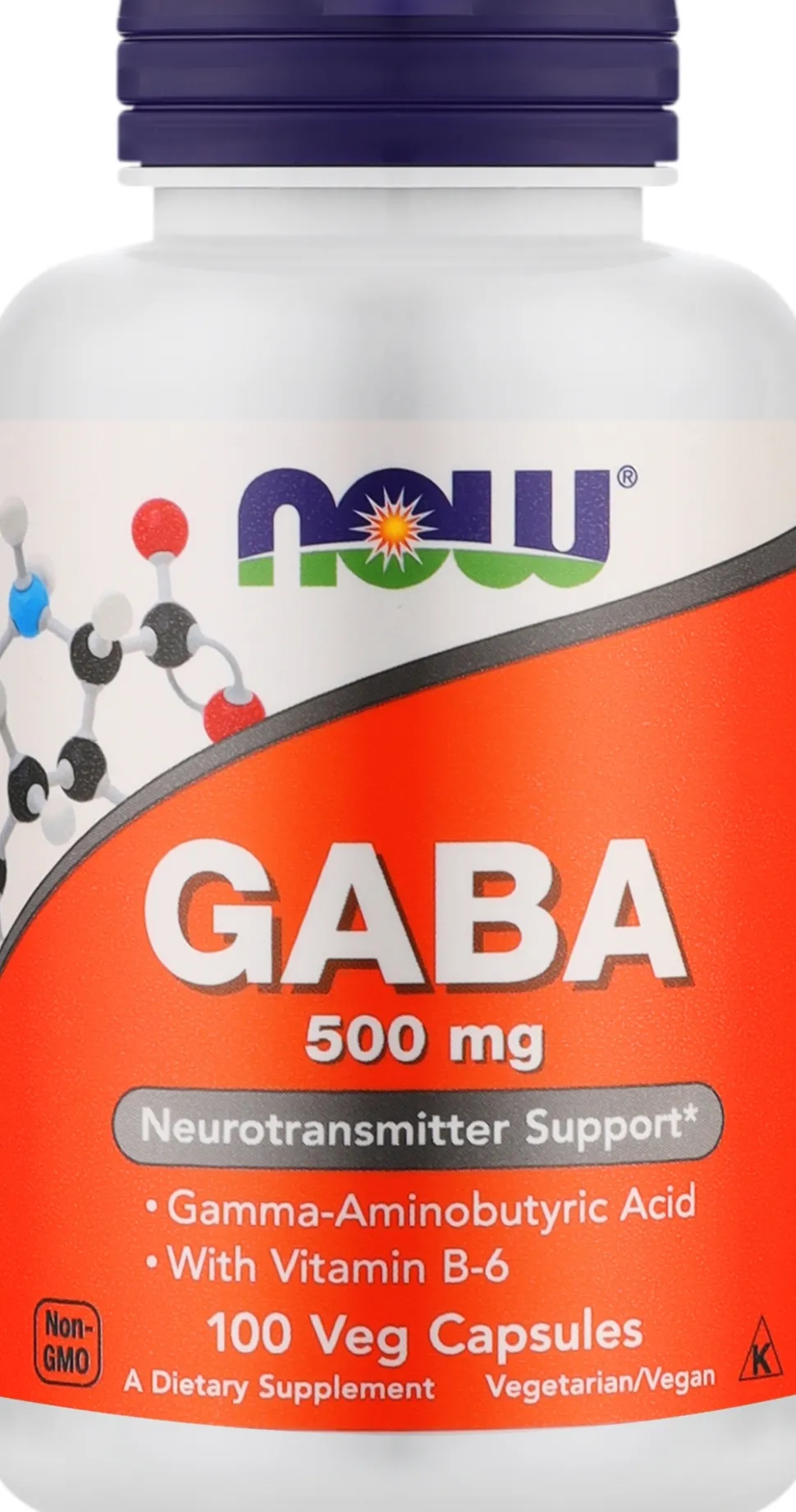 Nahrungsergänzungsmittel GABA-Aminosäure mit Vitamin B6 500 mg