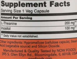Nahrungsergänzungsmittel L-Theanin 200 mg