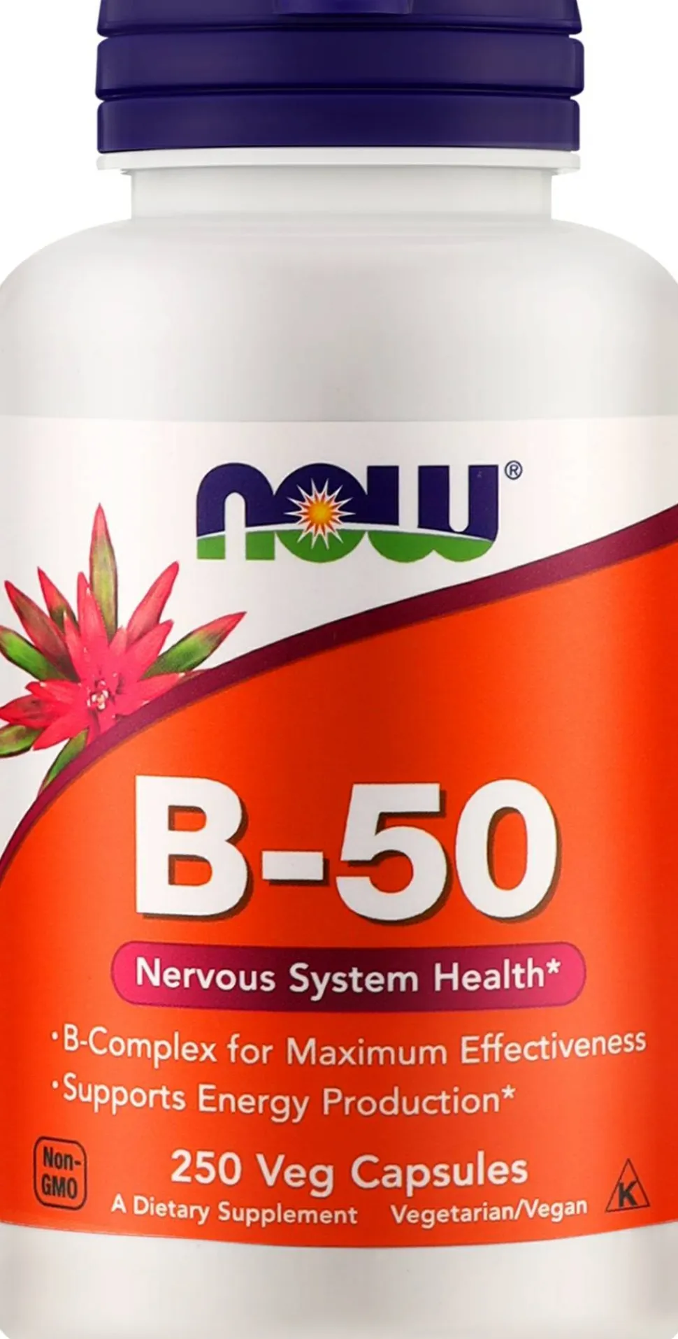 Nahrungsergänzungsmittel Vitamine B-50 in Kapseln