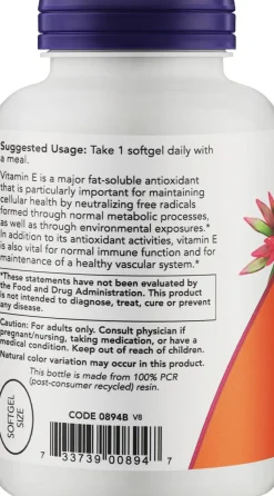 Nahrungsergänzungsmittel Vitamin E-400 100 Kapseln
