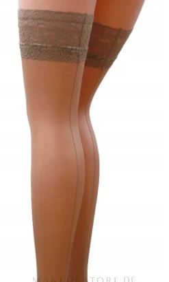 Nahtstrümpfe ST022 17 Den beige
