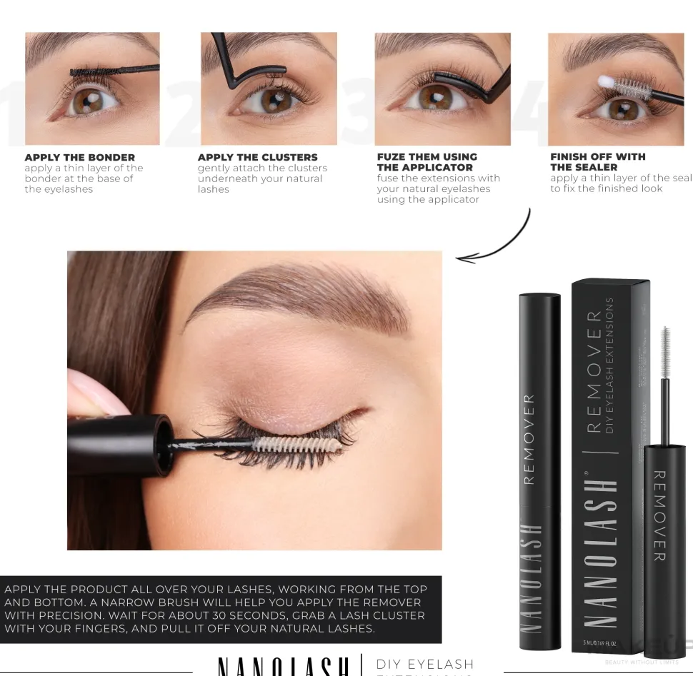Nanolash Remover Diy Eyelash Extensions