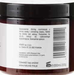 Natürliche marokkanische Ghassoul-Lavaerde für Gesicht, Körper und Haare