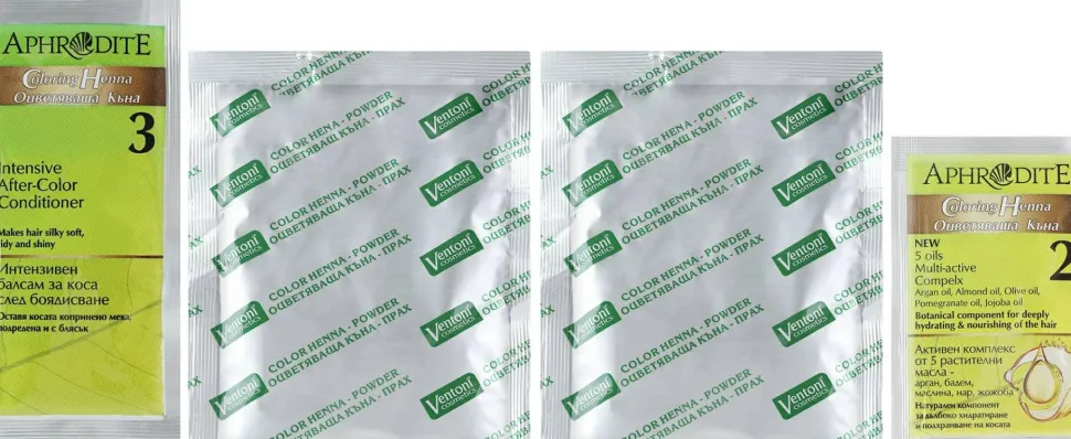 Natürliches Haarfärbemittel