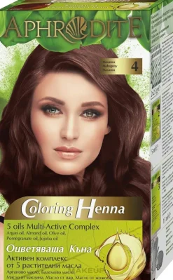 Natürliches Haarfärbemittel
