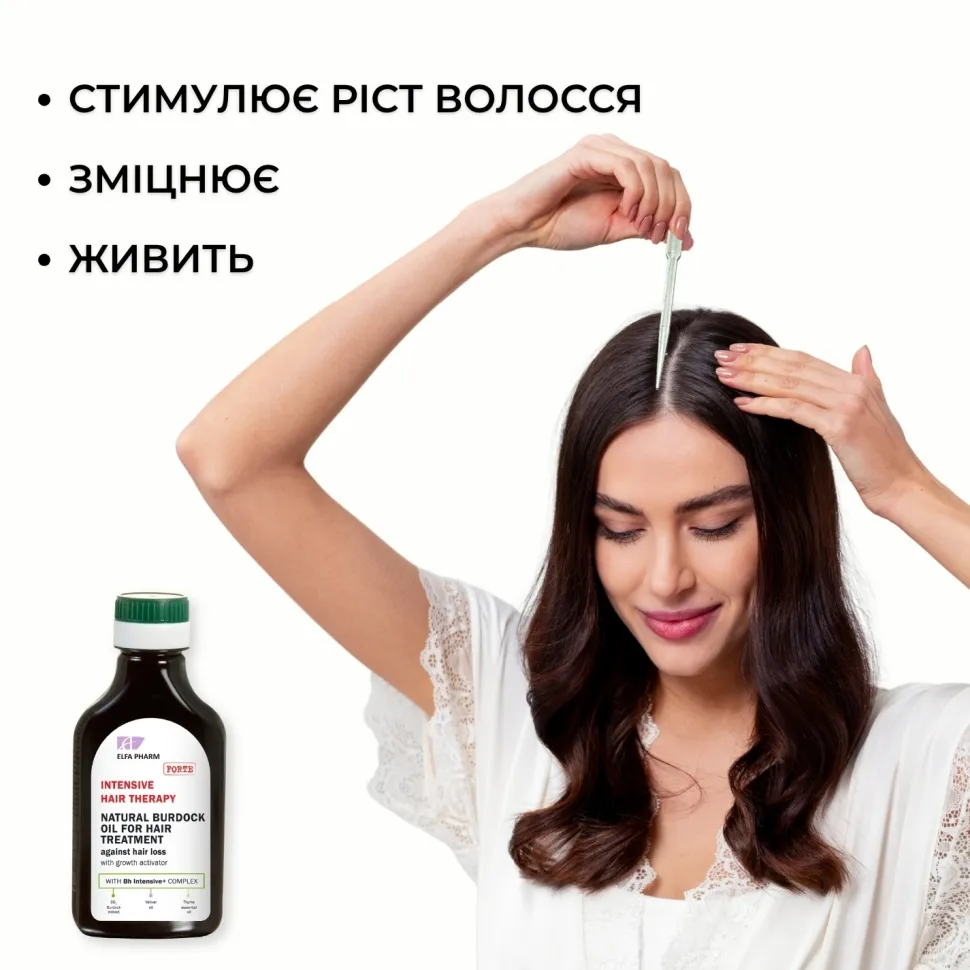 Natürliches Klettenöl gegen Haarausfall und zum Wachstum