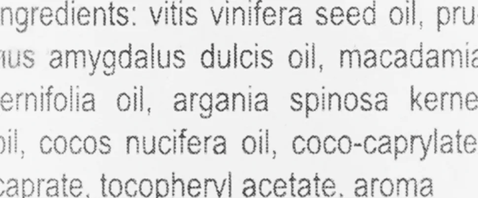 Natürliches Massageöl mit Argan- und Rosenaroma