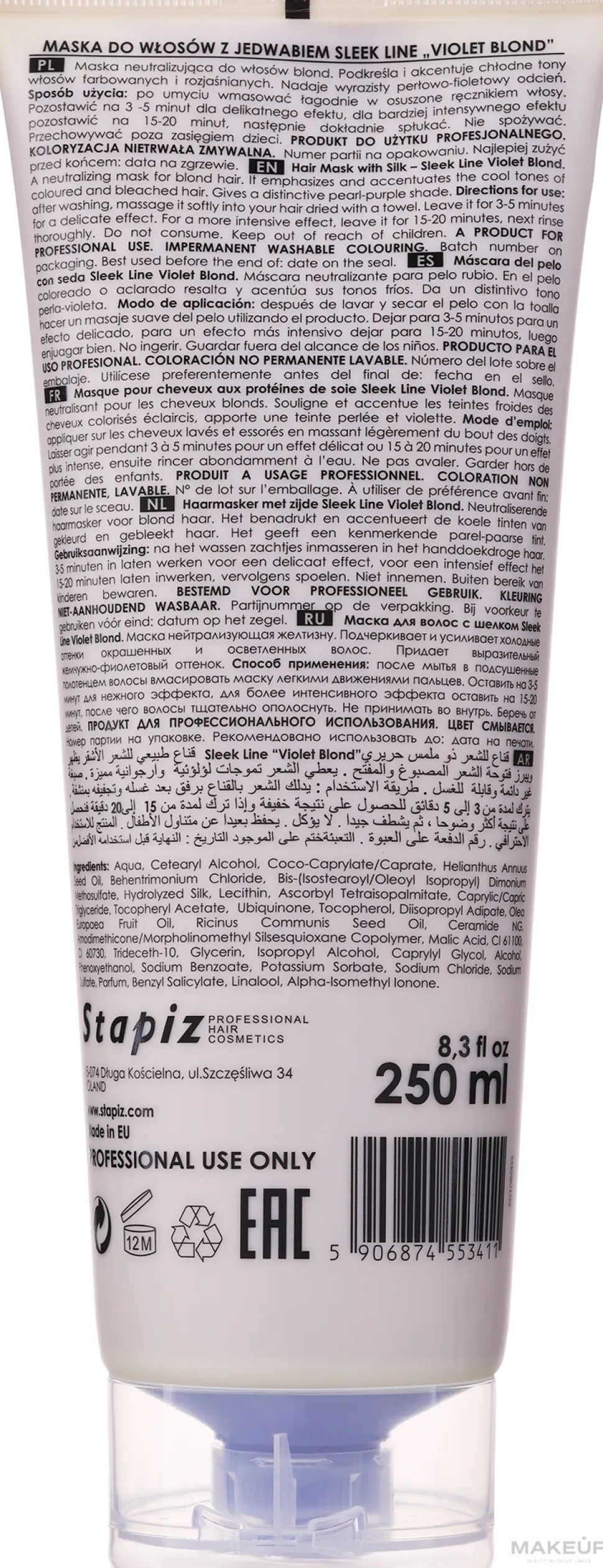 Neutralisierende Haarmaske gegen Gelbstich mit Coenzym Q10