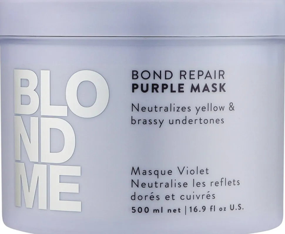 Neutralisierende violette Maske für alle Blondtöne