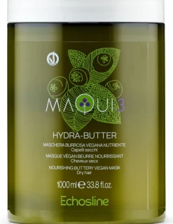 Nährende butterige Vegan-Maske für trockenes Haar