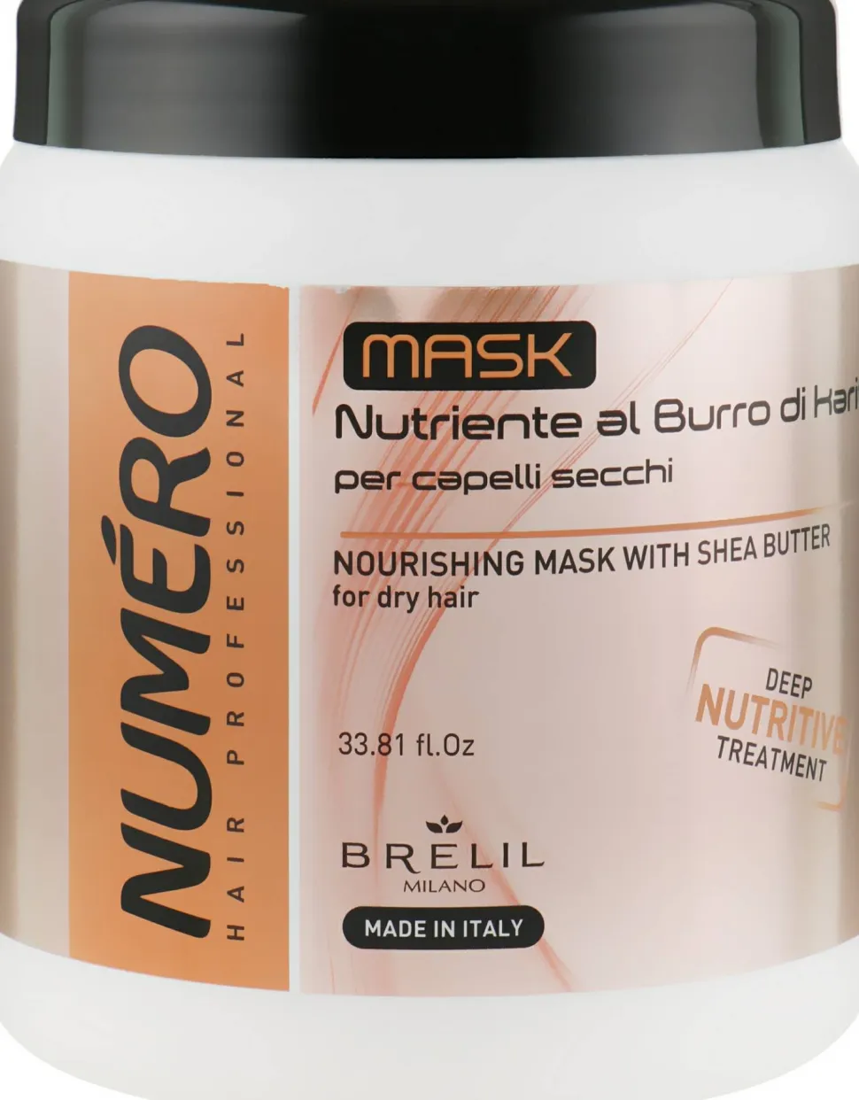 Nährende Haarmaske mit Sheabutter für trockenes Haar