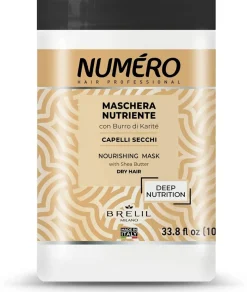 Nährende Haarmaske mit Sheabutter für trockenes Haar