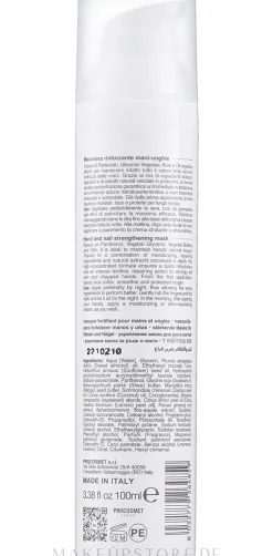 Nährende und straffende Handmaske