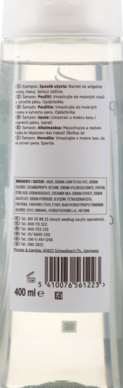 Nährendes Shampoo für schnell fettendes, feines Haar