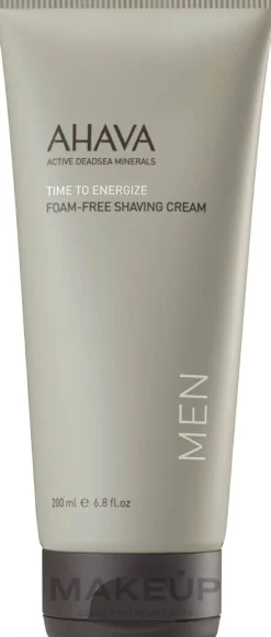 Nicht schäumende und feuchtigkeitsspendende Rasiercreme mit Vitamin E, Provitamin B5 und Mineralien aus dem Toten Meer