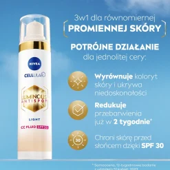 NIVEA Luminous 630 CC Fluid SPF30 3in1