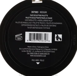 NYX Professional Makeup 3 Steps To Sculpting Palette