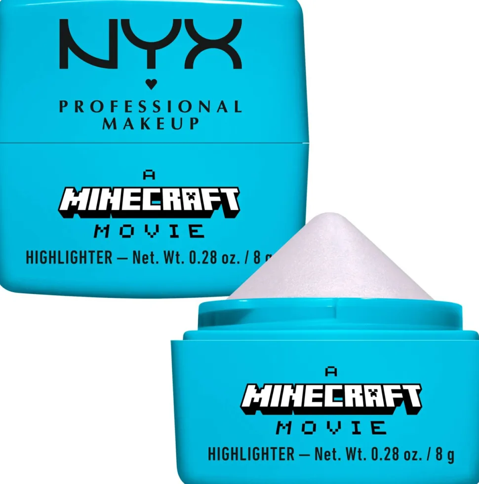 NYX Professional Makeup A Minecraft Movie Rare Highlight Balms