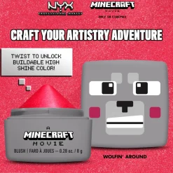NYX Professional Makeup A Minecraft Movie Cheeky Mob Balms