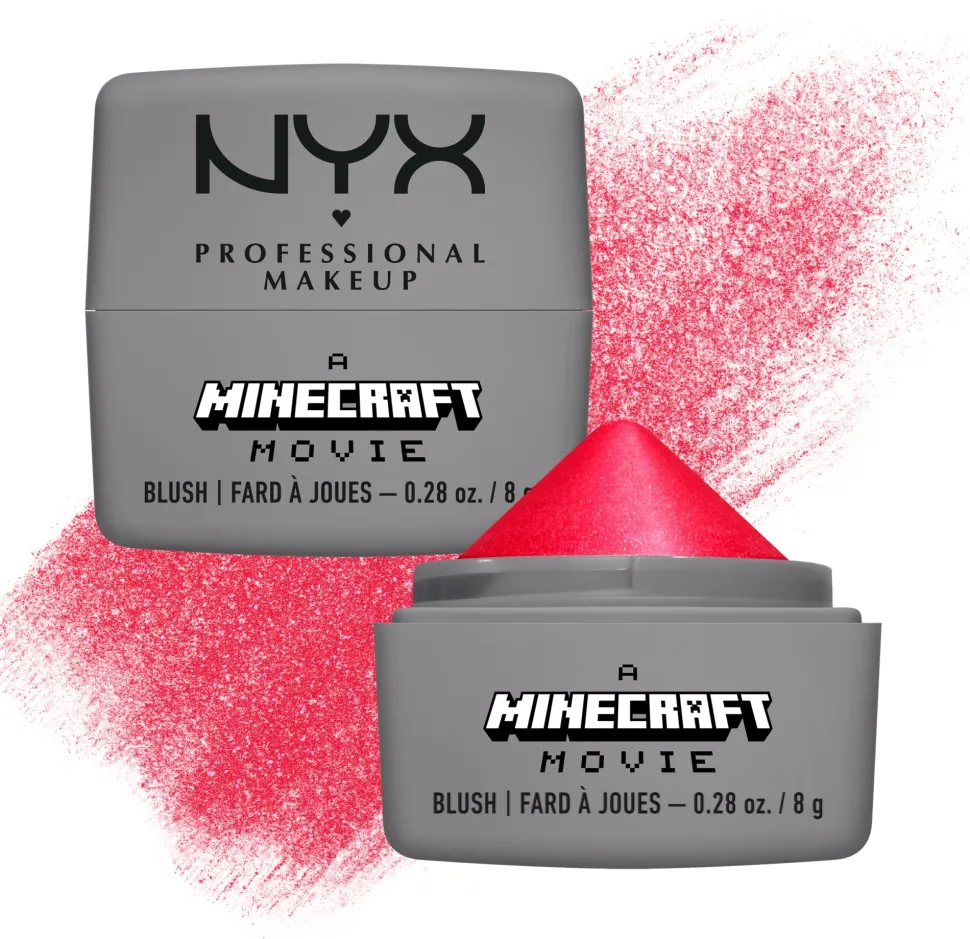 NYX Professional Makeup A Minecraft Movie Cheeky Mob Balms
