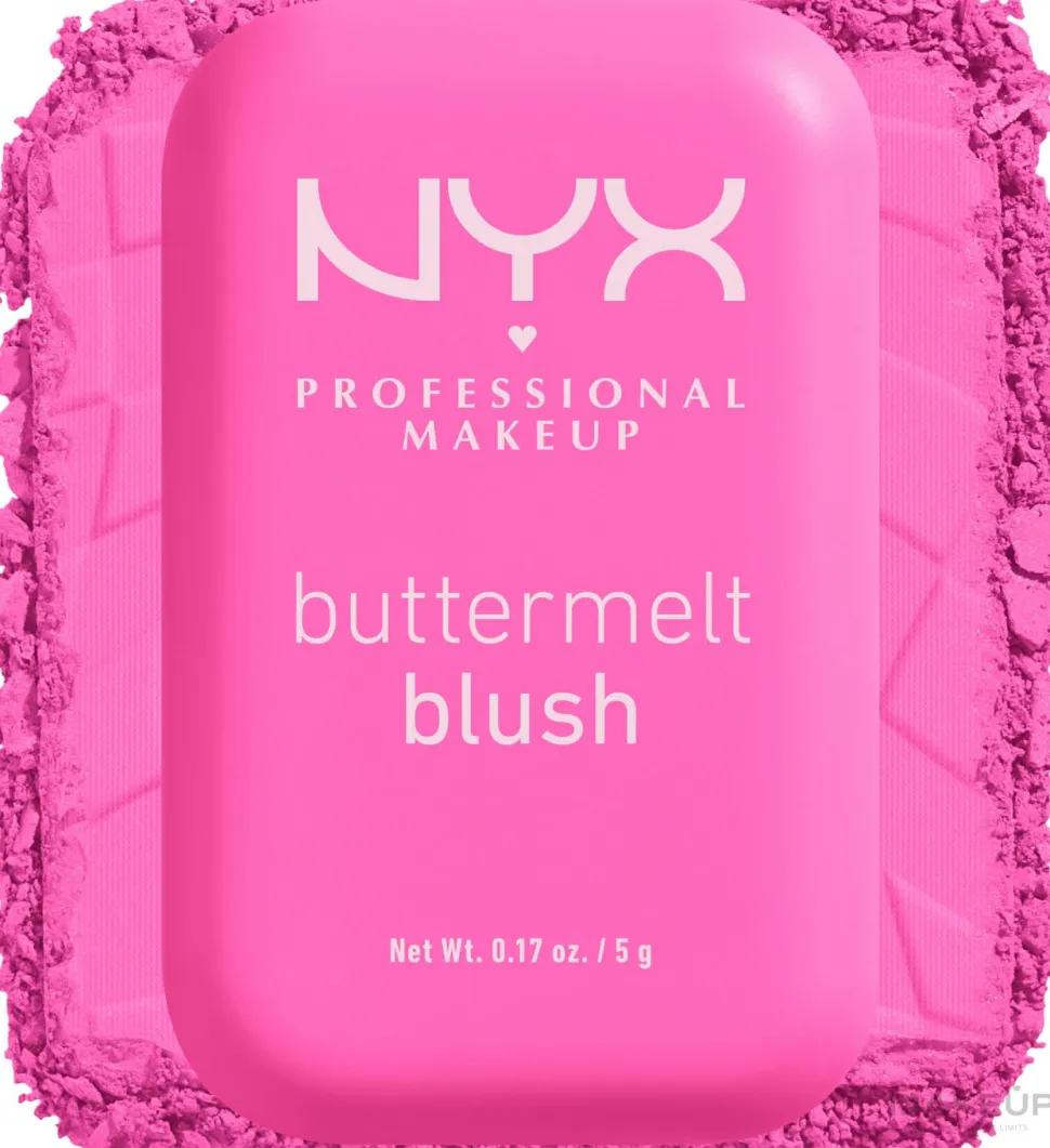 NYX Professional Makeup Buttermelt High-Pigment Powder Blush