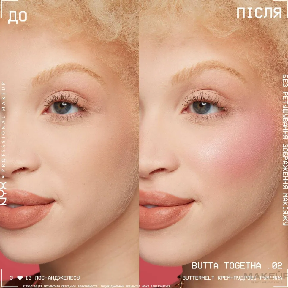 NYX Professional Makeup Buttermelt High-Pigment Powder Blush