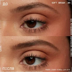 NYX Professional Makeup Powder Louder Eyebrow Pencil