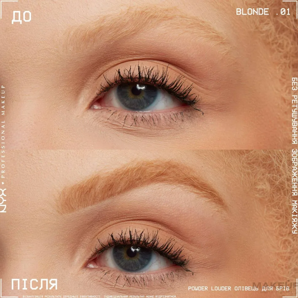 NYX Professional Makeup Powder Louder Eyebrow Pencil