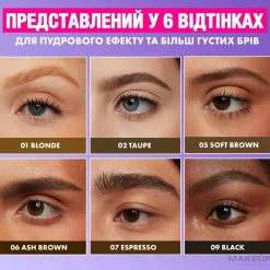 NYX Professional Makeup Powder Louder Eyebrow Pencil