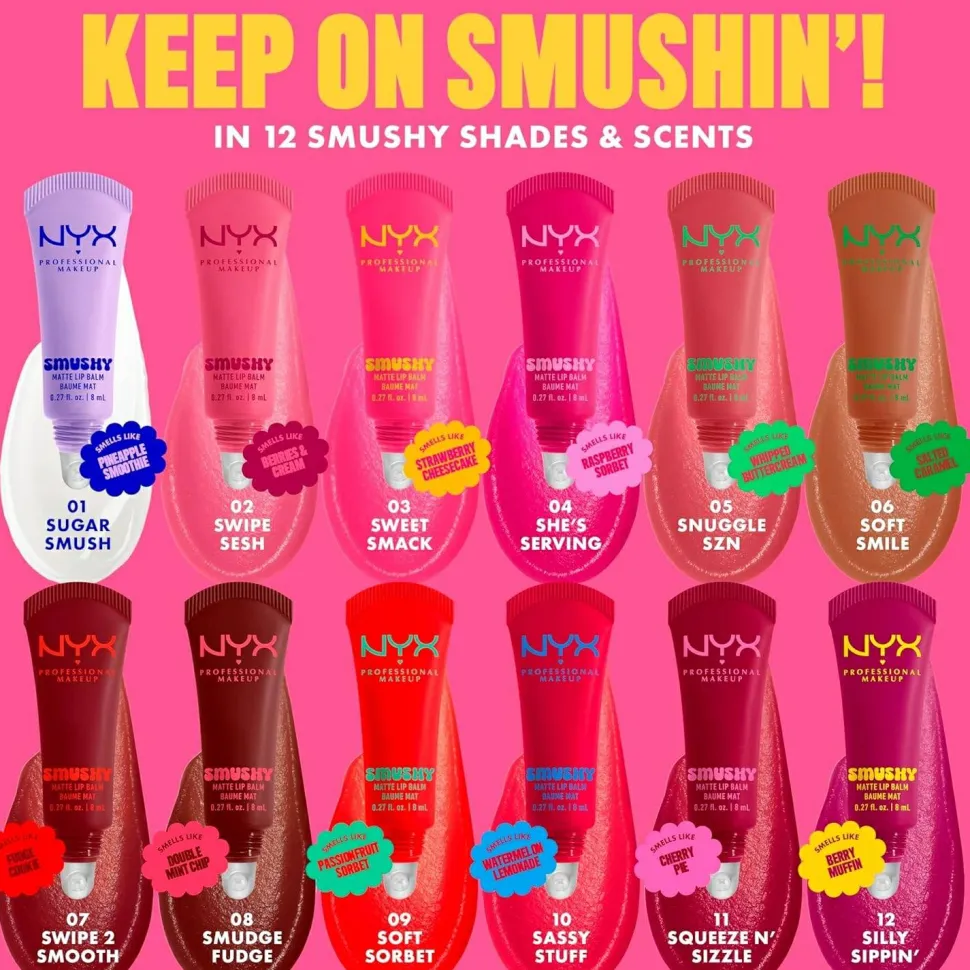 NYX Professional Makeup Smushy Matte Lip Balm