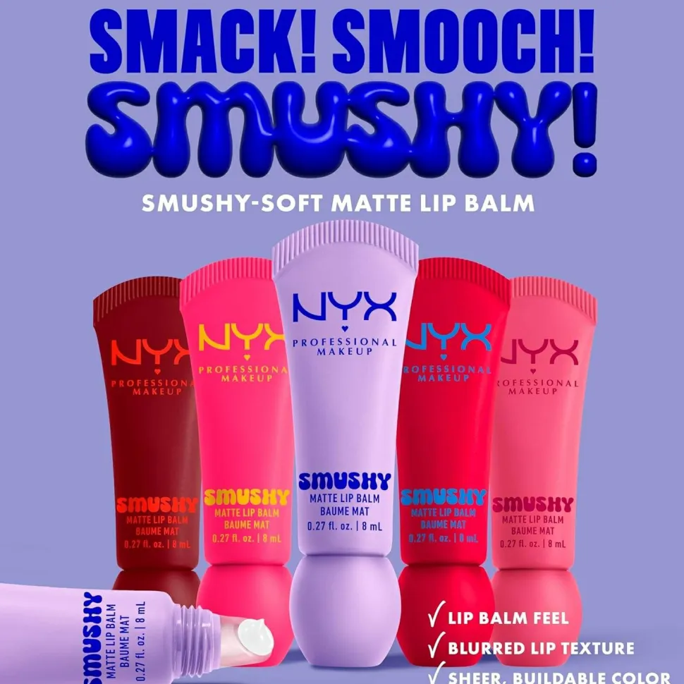 NYX Professional Makeup Smushy Matte Lip Balm