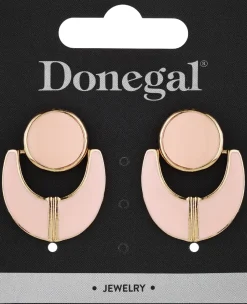 Ohrringe, 6422, beige