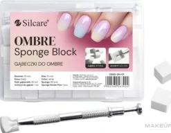 Ombre-Schwämme im Kästchen mit Pinzette, 80 Stk.