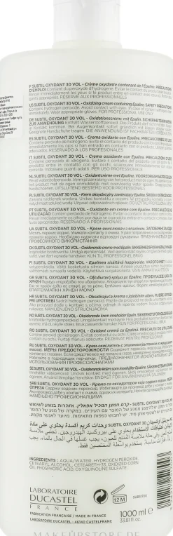 Oxidationsmittel Subtil OXY 9%