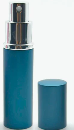 Parfümzerstäuber, 15 ml, Blau mit Silber