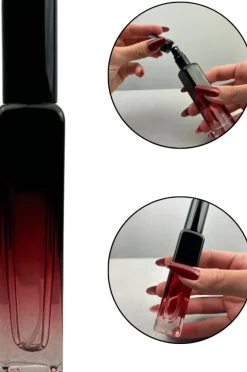 Parfümzerstäuber, 15 ml, ombre rot