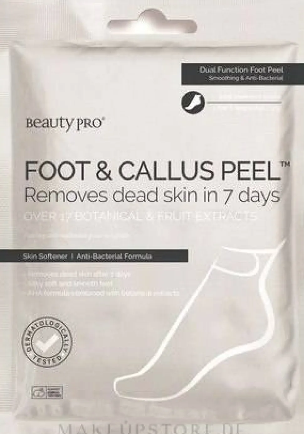 Peeling-Maske gegen Hühneraugen