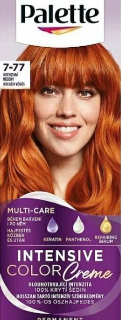 Permanente Creme-Haarfarbe mit Liquid-Keratin