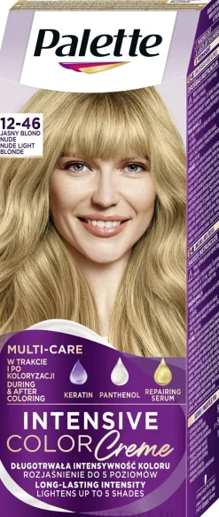Permanente Creme-Haarfarbe mit Liquid-Keratin