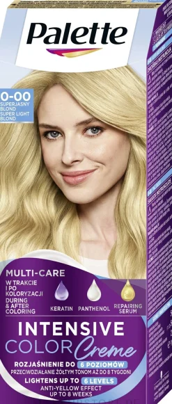 Permanente Creme-Haarfarbe mit Liquid-Keratin