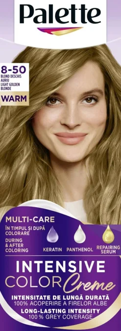Permanente Creme-Haarfarbe mit Liquid-Keratin