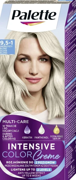 Permanente Creme-Haarfarbe mit Liquid-Keratin