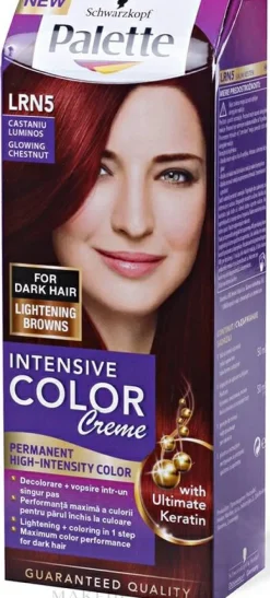 Permanente Creme-Haarfarbe mit Liquid-Keratin