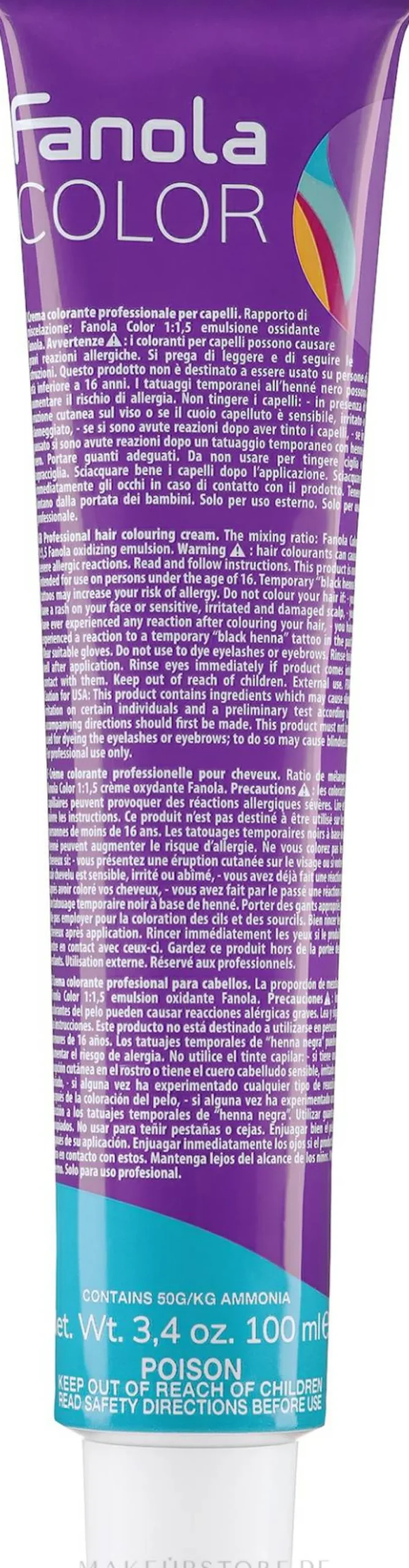 Permanente Cremehaarfarbe
