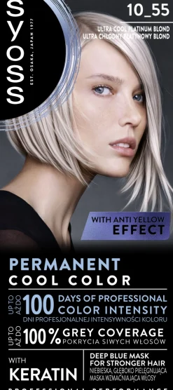 Permanente Cremehaarfarbe